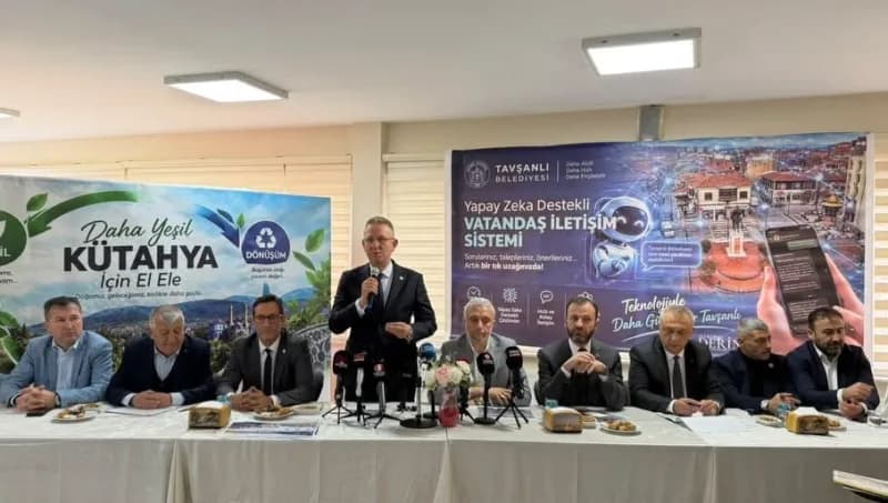 Kütahya Tavşanlı’da kurulması planlanan Endüstri Bölgesi için yapılan toplantı ve değerlendirmeler