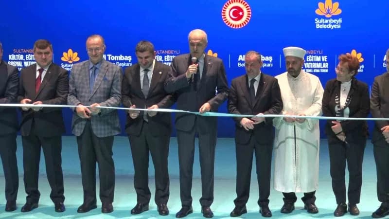 Türkiye Büyük Millet Meclisi Başkanı Numan Kurtulmuş, Sultanbeyli Belediyesi tarafından gerçekleştir