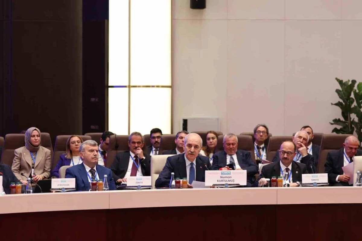 TBMM Başkanı Kurtulmuş, TÜRKPA 15. Genel Kurulu’nda konuştu