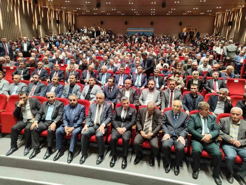 Türkiye Büyük Millet Meclisi (TBMM) Başkanı Numan Kurtulmuş, Batman’da sivil toplum buluşmasına katı