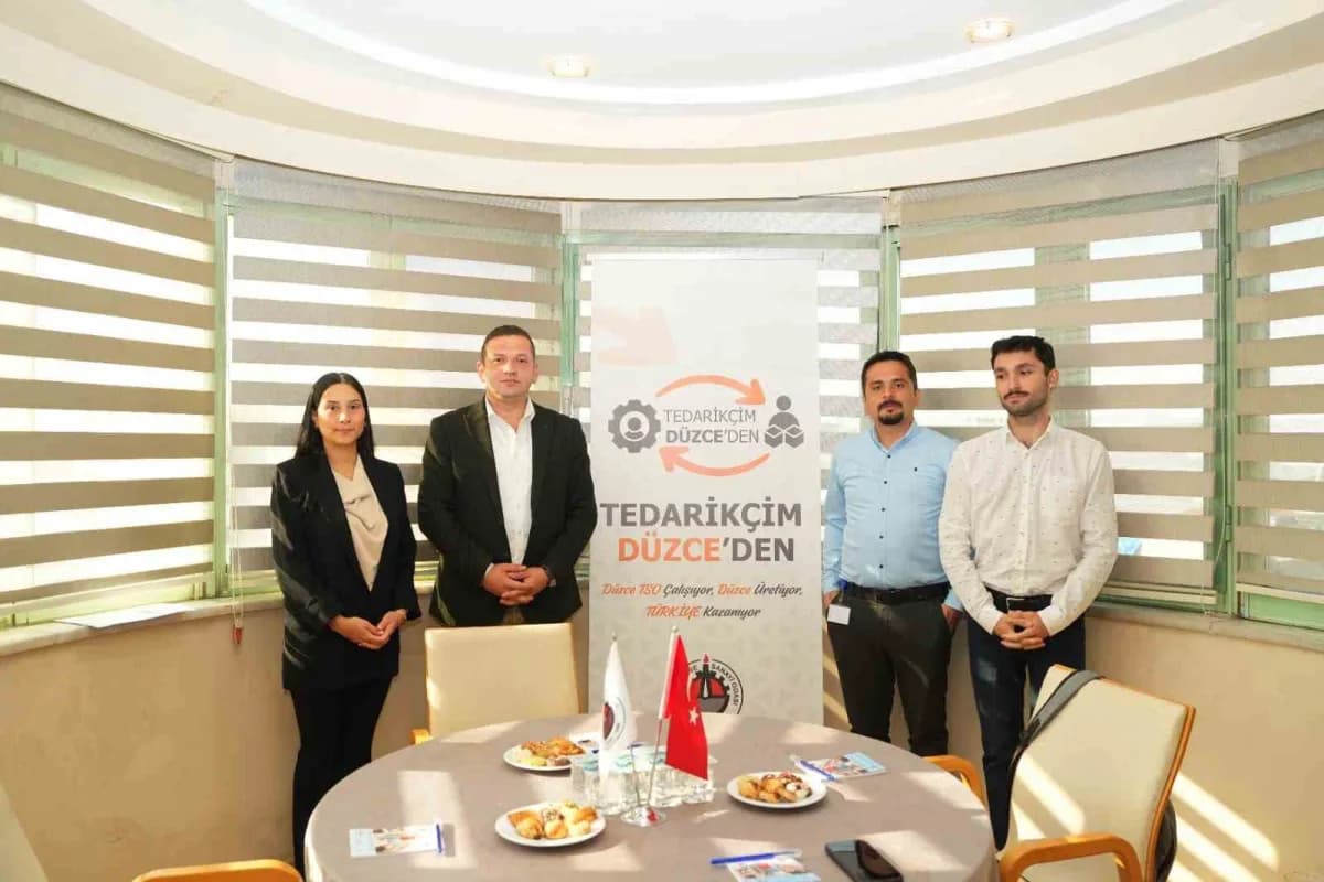 Düzce Ticaret ve Sanayi Odası’nın üyelerinin kendi aralarındaki ticareti geliştirmesi ve il içinde yeni tedarik zincirle