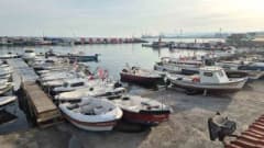 Tekirdağ Süleymanpaşa’da fırtına sonrası denize açılan balıkçı tekneleri Karadeniz’de palamut avında
