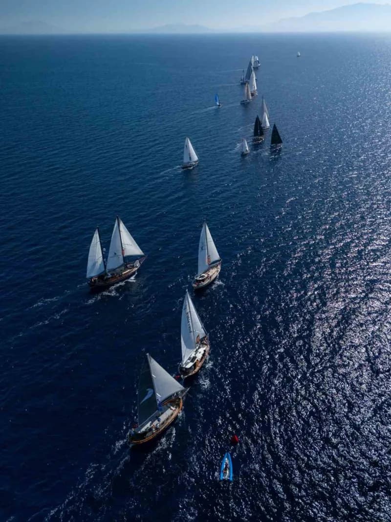 The Bodrum Cup’ta Knidos’tan Ortakent’e yelken heyecanı