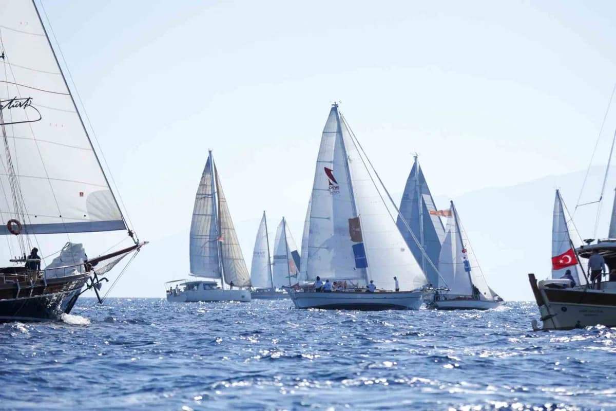 The Bodrum Cup’ta Knidos’tan Ortakent’e yelken heyecanı