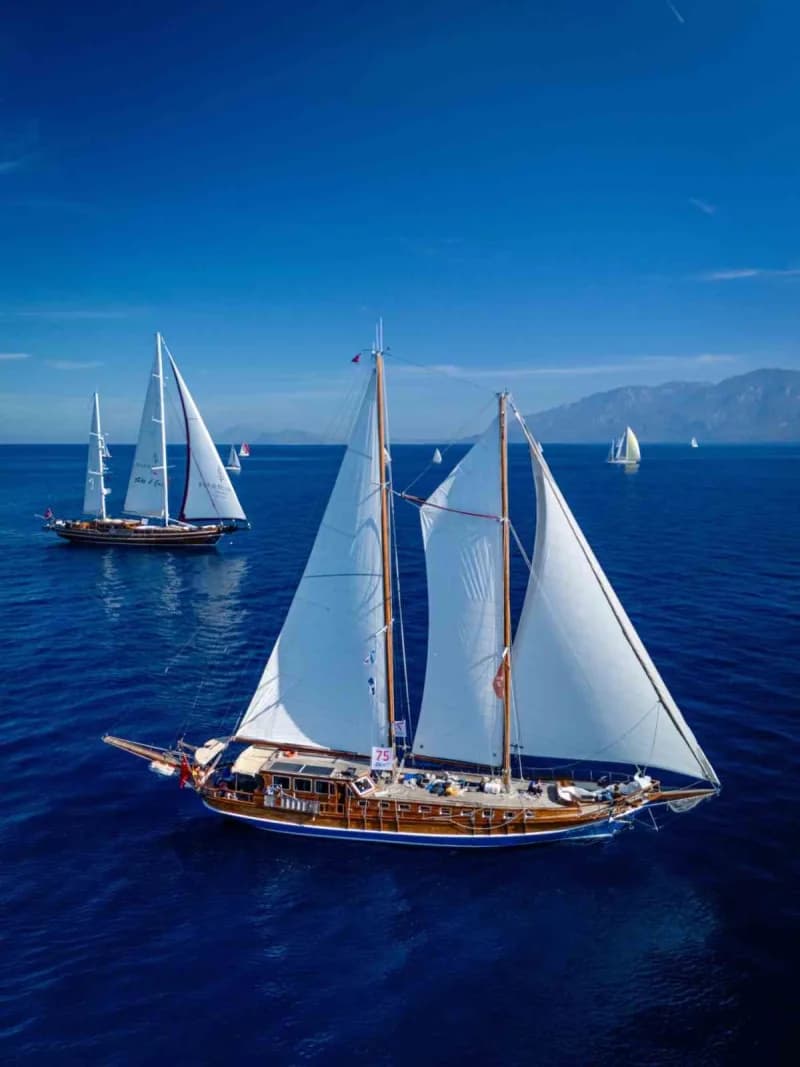 The Bodrum Cup’ta Knidos’tan Ortakent’e yelken heyecanı