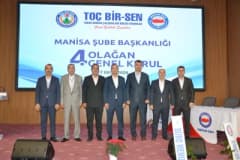 TOÇ Bir-Sen Manisa’da Uğur Bayil güven tazeledi