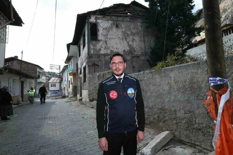 Belediye Başkanı Mehmet Kemal Yazıcıoğlu da çalışmaları takip etti
