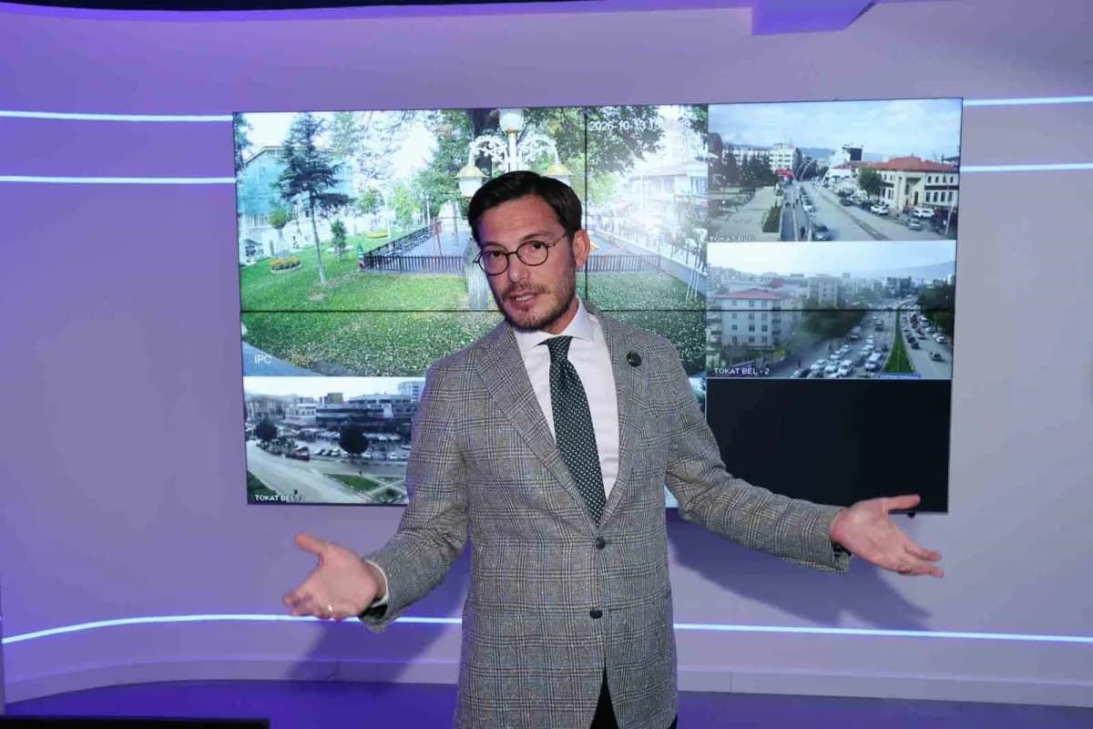 Merkezin trafik yönetimi ve kent güvenliğinde kullanılacağını belirten Tokat Belediye Başkanı Mehmet Kemal Yazıcıoğlu, "