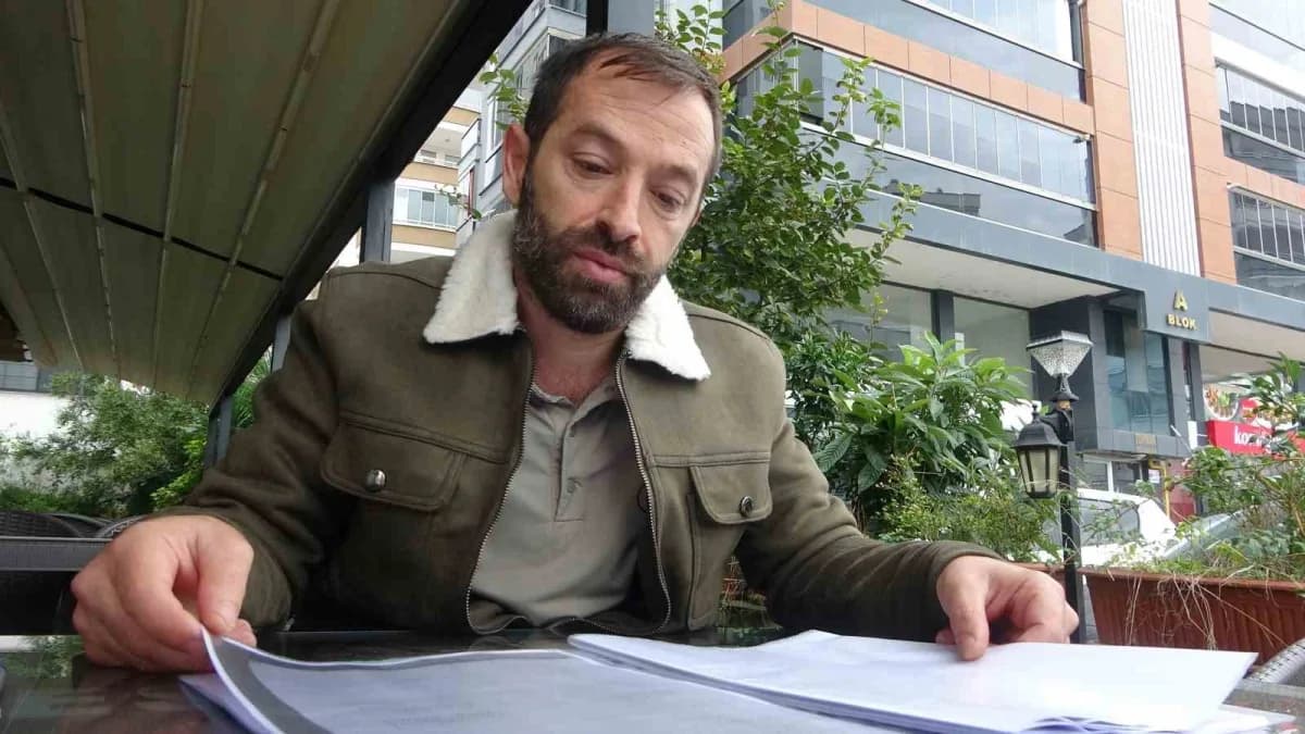 Trabzon'da kargoyla gönderilen çekin çalındığı iddiasıyla ilgili firma yetkilisi açıklama yapıyor