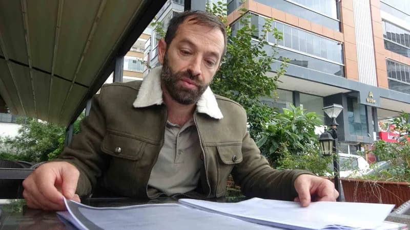 Trabzon'da kargoyla gönderilen çekin çalındığı iddiasıyla ilgili firma yetkilisi açıklama yapıyor