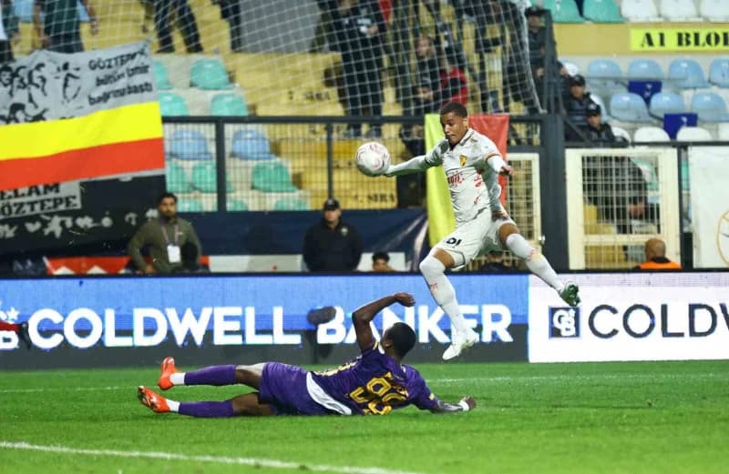 Trendyol Süper Lig’in 7. Haftasında Eyüpspor, Göztepe’yi konuk ediyor. Maçın ilk yarısı konuk ekibin 1-0 üstünlüğü ile s