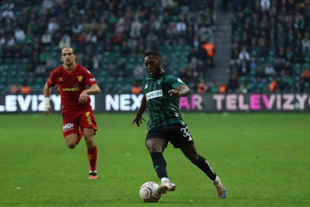 Trendyol Süper Lig: Kocaelispor: 1 - Göztepe: 2 (Maç sonucu)