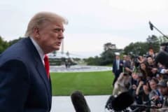 ABD Başkanı Donald Trump, Rusya ile varılan petrol anlaşması hakkında açıklama yapıyor