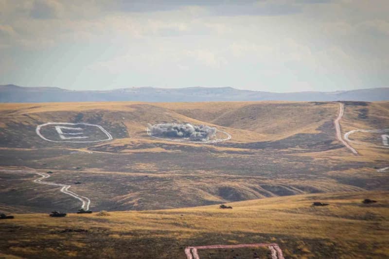 ANKARA'nın Polatlı ilçesindeki General Nahit Şenoğlu Atış ve Tatbikat Bölgesi'nde düzenlenen Ateş Serbest-2026 Tatbikatı