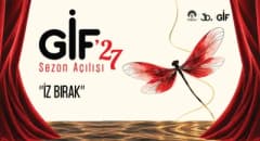 TÜRGEV GİF’27 Sezon Açılışı için Atatürk Kültür Merkezi’nde düzenlenen etkinlikte genç kızlar ve davetliler bir arada