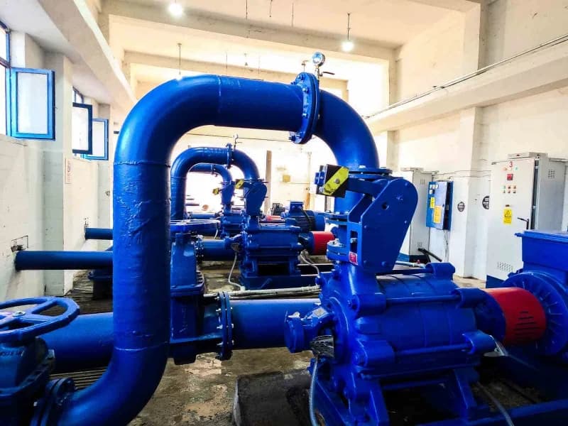 Kız Kayası Su Deposu'ndaki 4 büyük Su pompası, elektrik panoları ve Su yönetim sistemleri yenilendi.