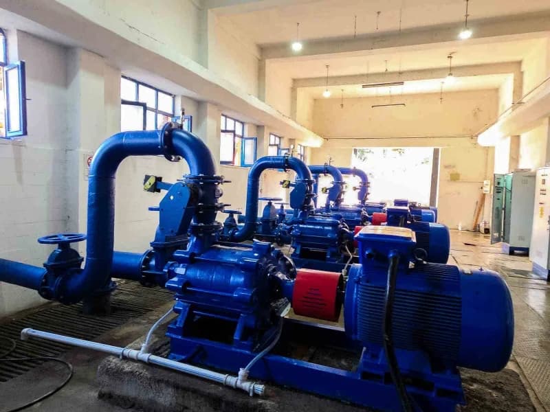 Kız Kayası Su Deposu'ndaki 4 büyük Su pompası, elektrik panoları ve Su yönetim sistemleri yenilendi.