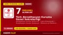 Türk Akreditasyon Kurumu 7 Akreditasyon Uzman Yardımcısı personel alımı ilanı 2026