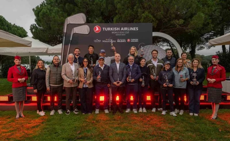 Turkish Airlines World Golf Cup İstanbul etabında golfçüler Kemer Golf & Country Club’da yarışıyor