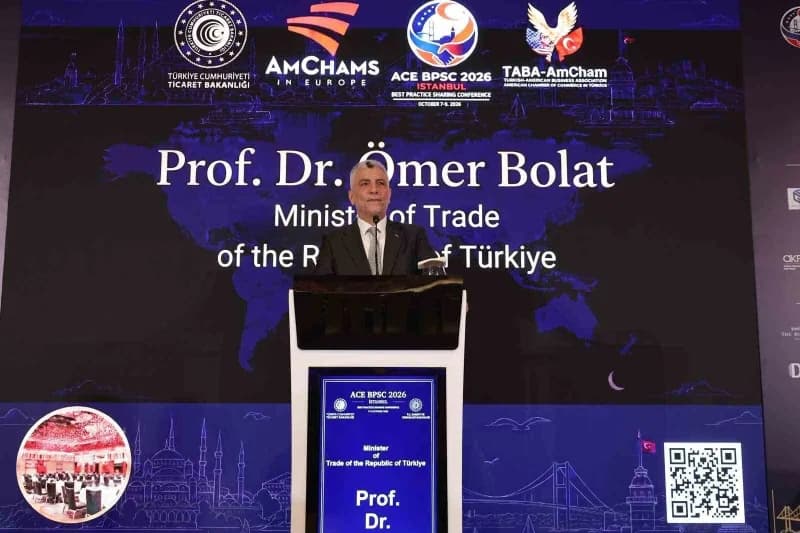 Ticaret Bakanı Ömer Bolat, Türkiye-ABD ticaret hacmi hedeflerini açıklıyor