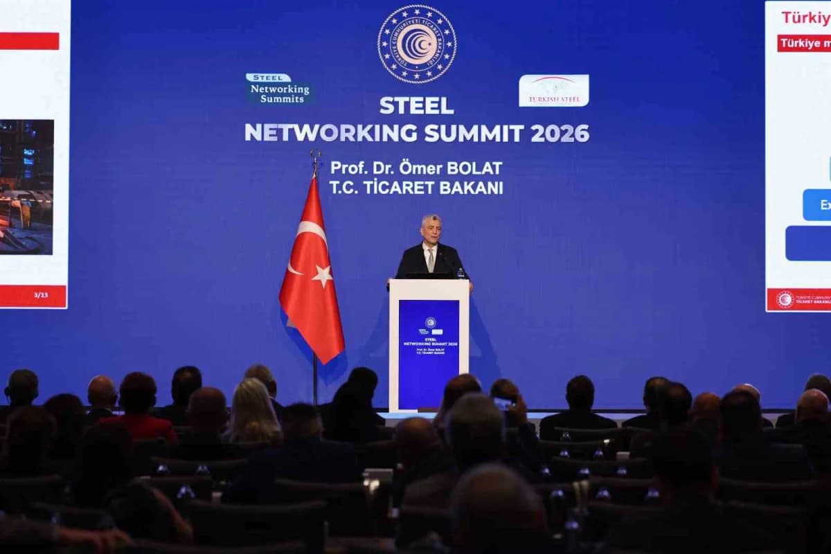 Türkiye’nin 2025 yılında 38,1 milyon tonluk çelik üretimiyle Avrupa’da lider konumda olduğunu