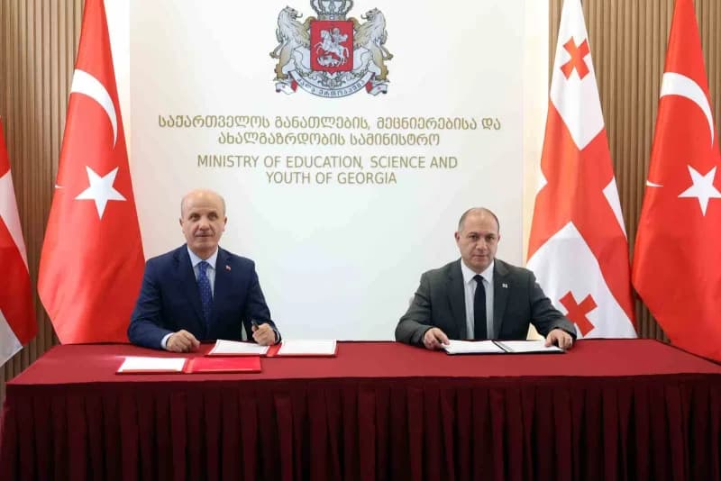 Türkiye ve Gürcistan arasında yükseköğretim iş birliği mutabakatı imza töreni