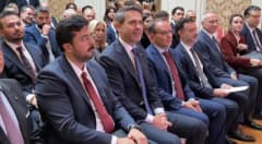 Enerji ve Tabii Kaynaklar Bakanı Alparslan Bayraktar İtalya-Türkiye enerji iş birliği etkinliğinde