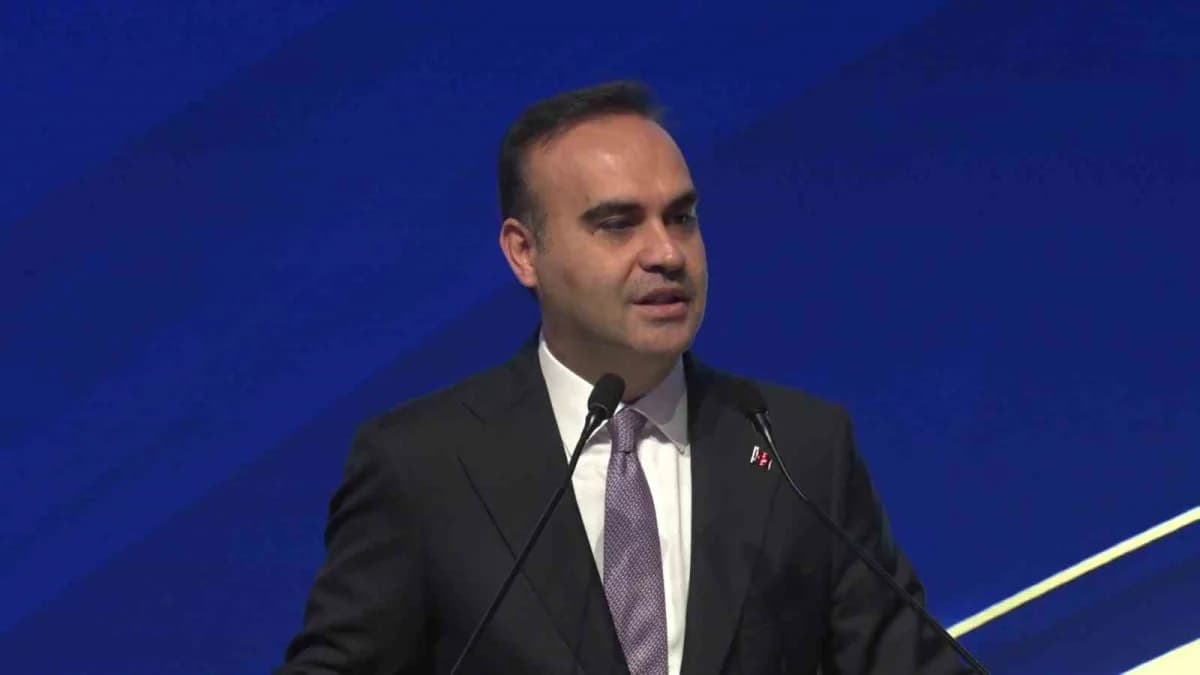 Sanayi ve Teknoloji Bakanı Mehmet Fatih Kacır konuşma yaptı