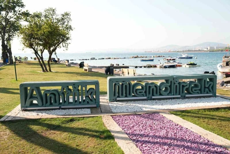 Tuzla’da 2 bin yıllık Antik Mendirek’in düzenlenmiş yürüyüş parkuru ve yeşil alanları