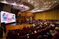 Tuzla Uluslararası Çocuk Film Festivali kapsamında çocuklar film gösterimlerinde ve etkinliklerde bir arada