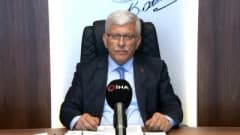 Türk Veteriner Hekimleri Birliği Başkanı Ali Eroğlu kongre öncesi açıklama yapıyor