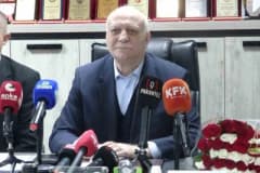 TZOB Genel Başkanı Şemsi Bayraktar Isparta Ziraat Odası ziyaretinde konuşma yapıyor