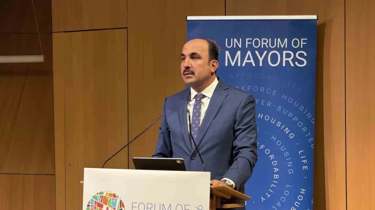 Uğur İbrahim Altay, "6. Birleşmiş Milletler Belediye Başkanları Forumu"na (UN Forum of Mayors) katıldı.