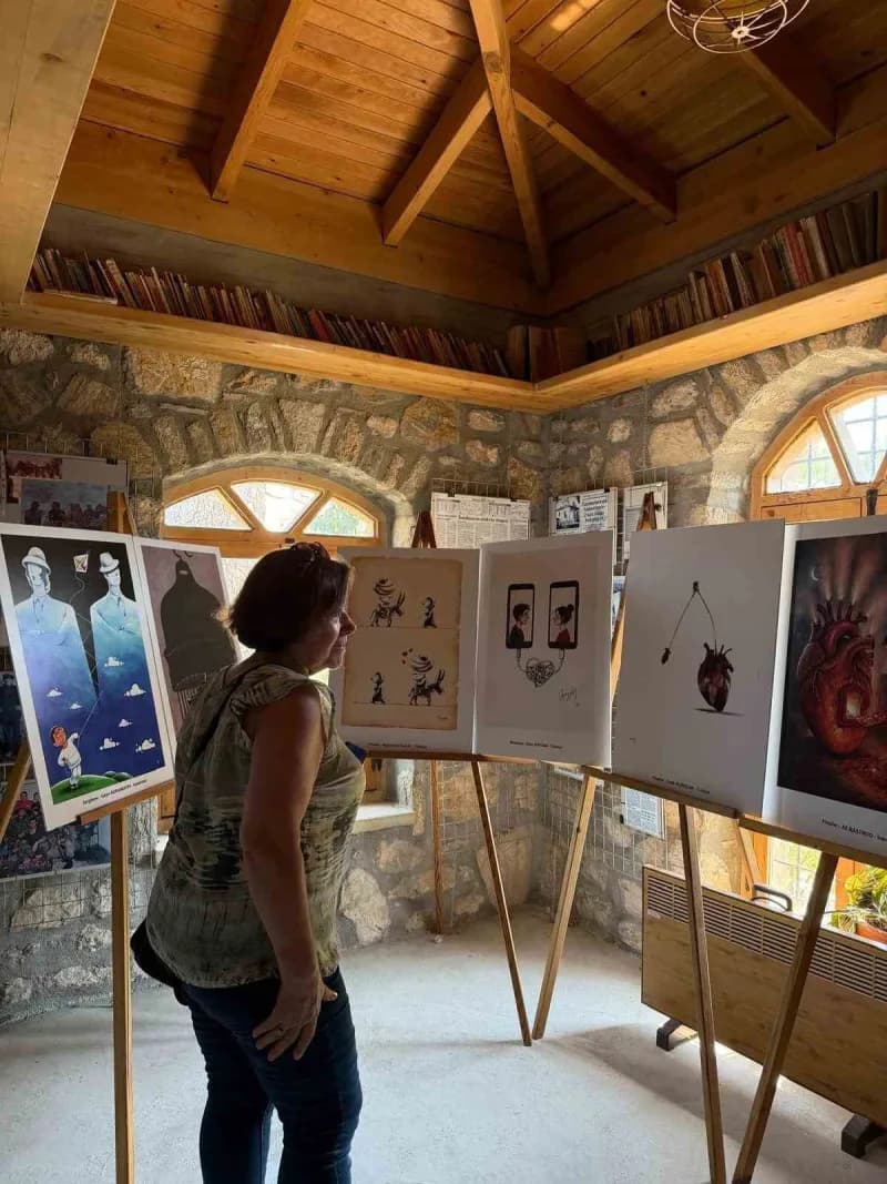 Uluslararası Karikatür Yarışması sergisi 6 ilçede sanatseverlerle buluştu