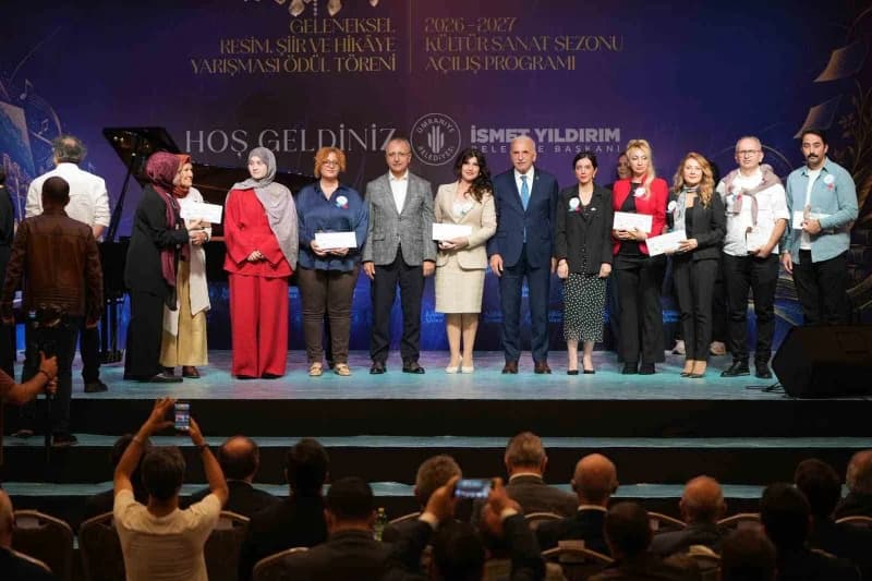 Ümraniye Belediyesi 2026-2027 Kültür ve Sanat Sezonu, bu yıl 22'ncisi düzenlenen Geleneksel Resim, Hikaye ve Şiir Yarışm