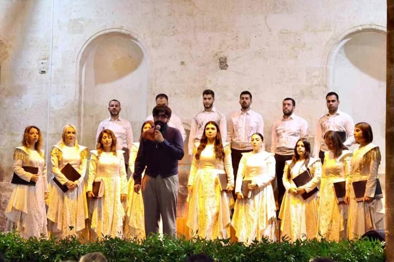 Şanlıurfa’da UNESCO Müzik Şehirleri Toplantısı kapsamında düzenlenen konser ve atölye çalışmalarından bir görünüm