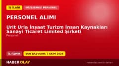 Urit Urla İnşaat Turizm İnsan Kaynakları Ltd. Şti. personel alımı için başvuru adresi ve iletişim bilgileri