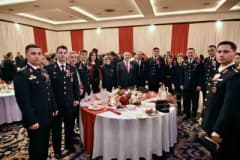 Denizli’de Cumhuriyet’in 103. yıl dönümü kabul töreninde Vali Yavuz Selim Köşger konuşma yapıyor