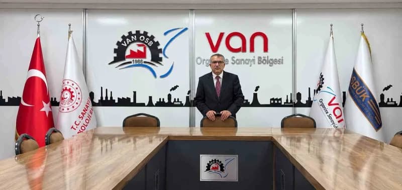 Van Organize Sanayi Bölgesi Yönetim Kurulu Başkanı Memet Aslan Cumhuriyet Bayramı mesajı yayımladı