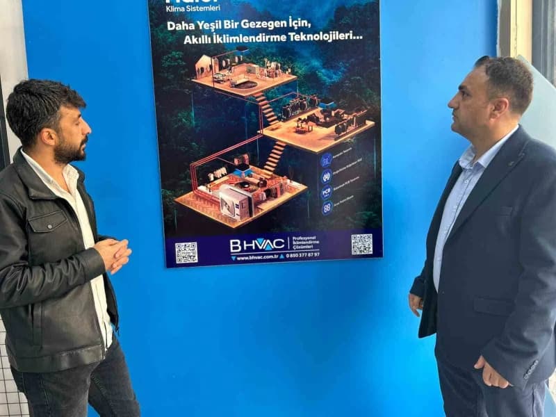 Van'da hava sıcaklıklarının düşmesiyle birlikte vatandaşlar, kombi sistemlerinin yanı sıra klimaları