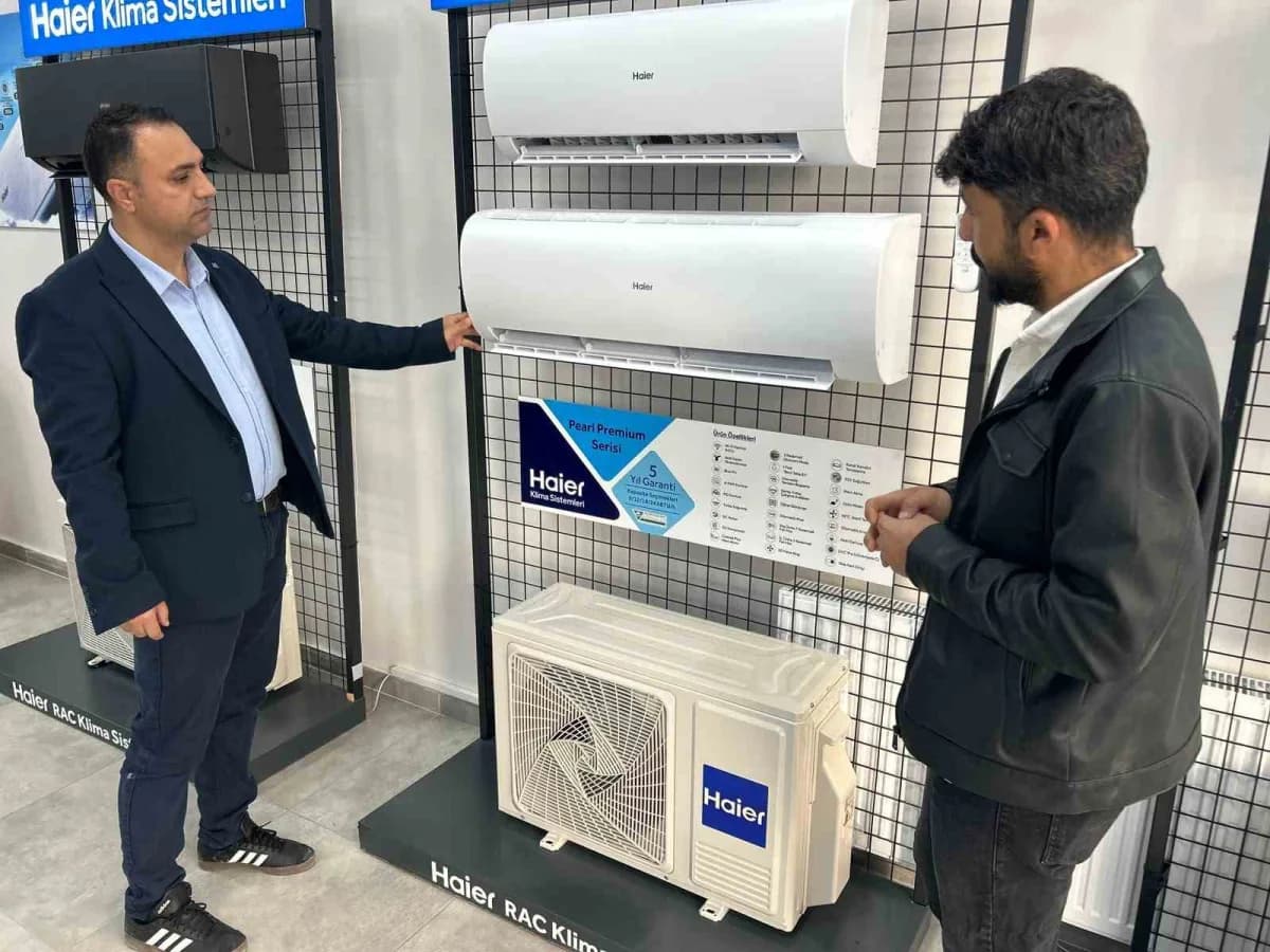 Van'da hava sıcaklıklarının düşmesiyle birlikte vatandaşlar, kombi sistemlerinin yanı sıra klimaları