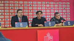 Vincenzo Montella basın toplantısında A Milli Takım hakkında açıklama yapıyor