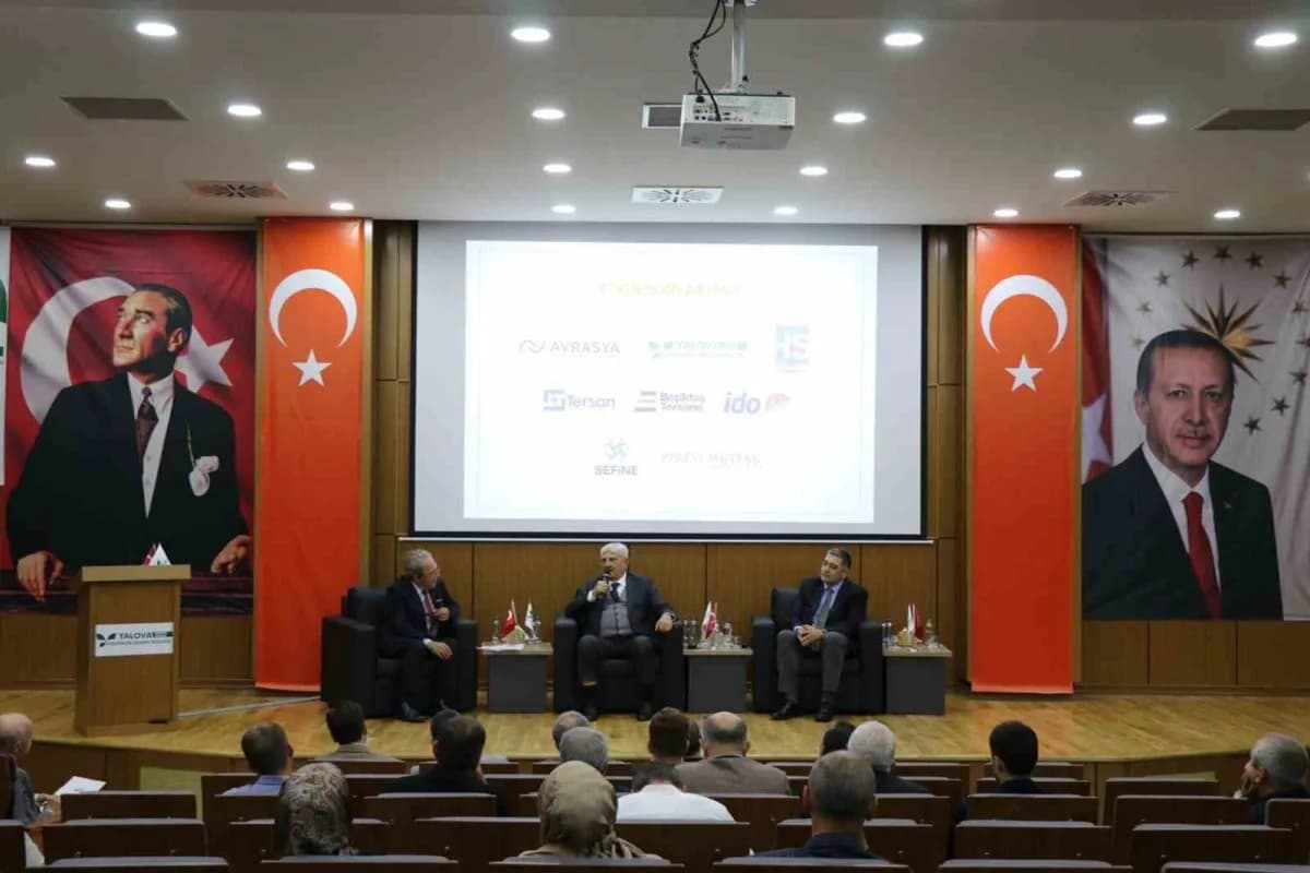 Yalova’nın Sanayi, Ekonomi, tersanecilik ve tarım alanlarındaki gelişiminin ele alındığı Yalova Ekonomi Zirvesi, Yalova
