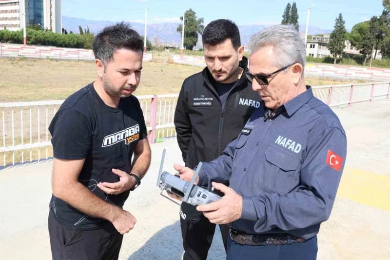 Nazilli Belediyesi’nin yapay zeka destekli ve termal görüntüleme özellikli afet drone’u hizmette