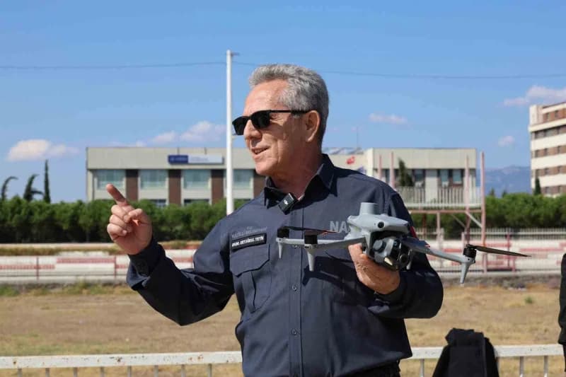 Yapay zeka destekli Afet Drone’u Nazilli’nin hizmetinde