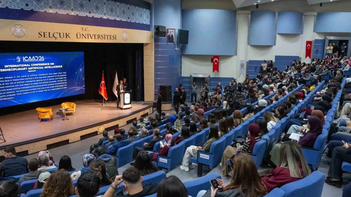 Selçuk Üniversitesi tarafından düzenlenen Uluslararası Disiplinlerarası Yapay Zeka Konferansı (ICAAD