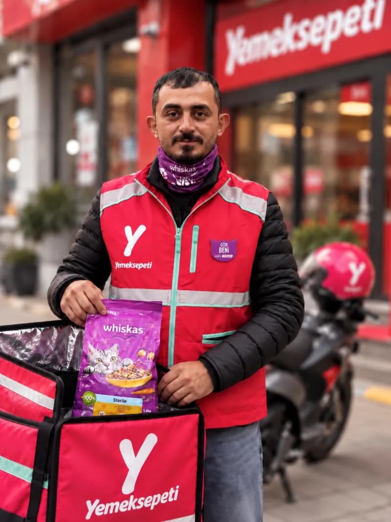 Yemeksepeti, kedilere ve onların ihtiyaçlarına dikkat çeken Whiskas'ın, hayvanlar İçin Daha İyi Şehirler programı kapsam