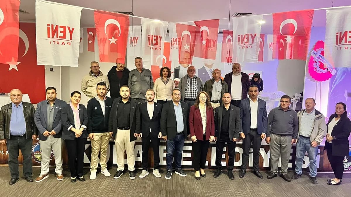 YENİ Parti Kula İlçe Teşkilatı 1. Olağan Kongresi Yunus Emre Kültür Merkezi’nde yapıldı