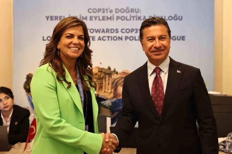 Muğla Büyükşehir Belediye Başkanı Ahmet Aras, Gaziantep’te düzenlenen ‘COP31’e Doğru: Yerel İklim Ey