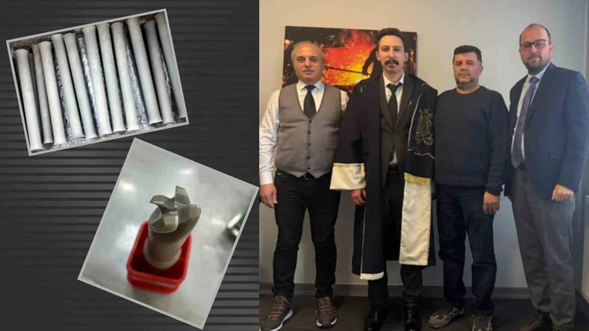 Karabük Üniversitesi laboratuvarında geliştirilen yerli SiAlON seramik kesici takım üretim süreci